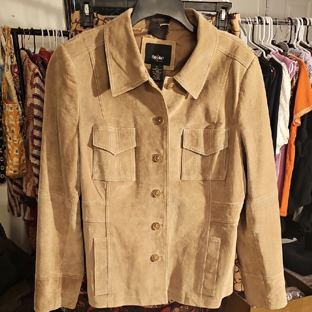 Mossimo Supply Co. Light Brown Utility Jacket